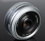 Voigtlander Fuji X 27mm F2 Siver USED